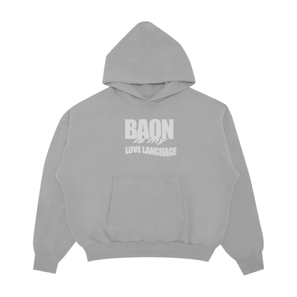 BAON IS MY LOVE LANGUAGE PULLOVER HOODIE