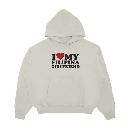 I LOVE MY FILIPINA GIRLFRIEND PULLOVER HOODIE