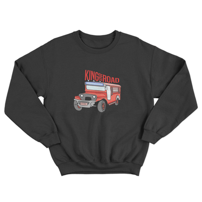 KING OF THE ROAD PULLOVER CREWNECK