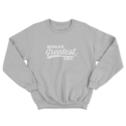 WORLD’S GREATEST LOLO PULLOVER CREWNECK