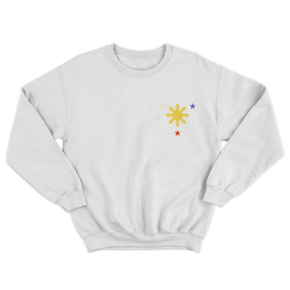 PHILIPPINE STARS PULLOVER CREWNECK