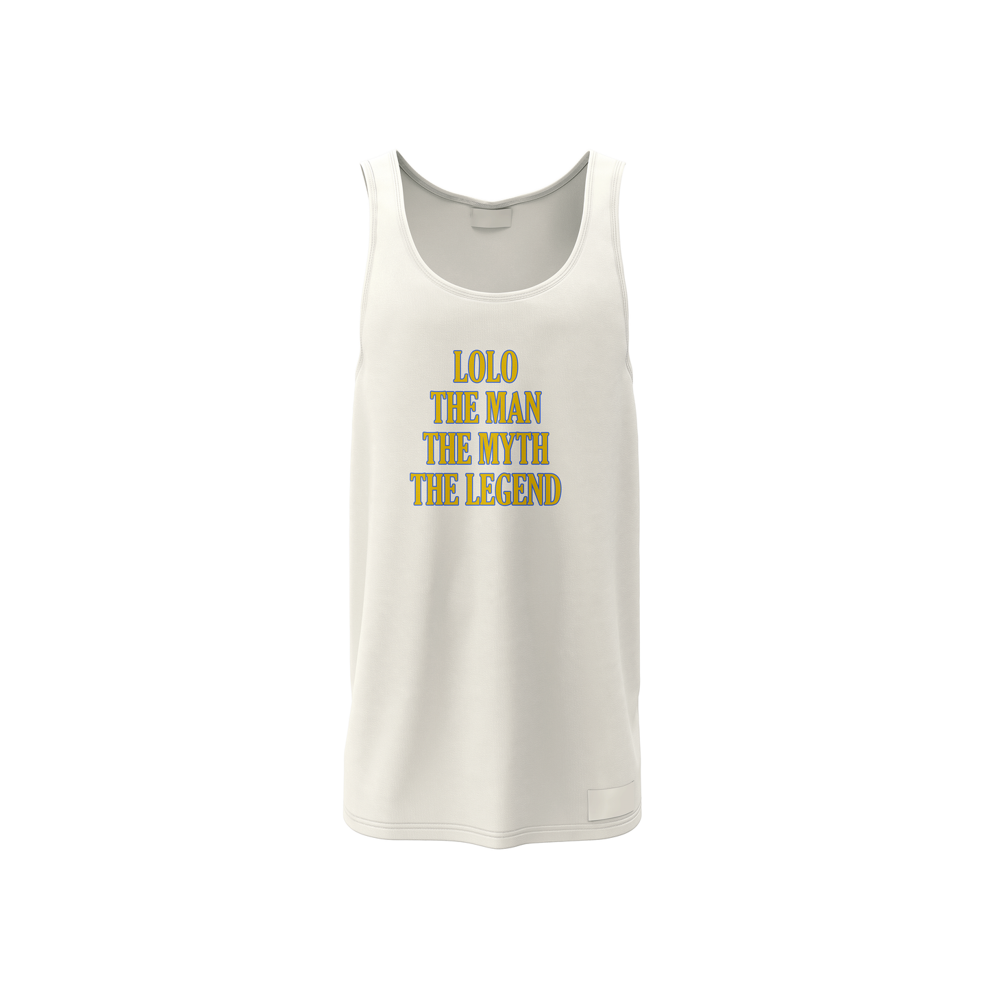 LOLO THE MAN THE MYTH THE LEGEND TANK TOP