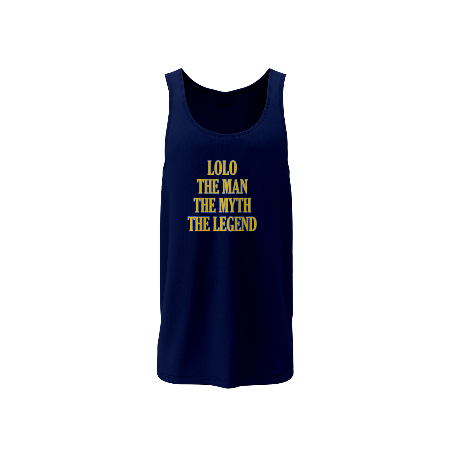 LOLO THE MAN THE MYTH THE LEGEND TANK TOP