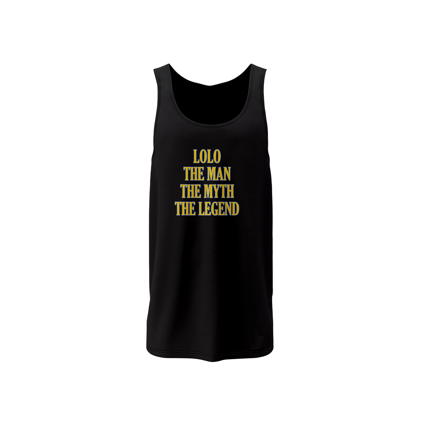 LOLO THE MAN THE MYTH THE LEGEND TANK TOP