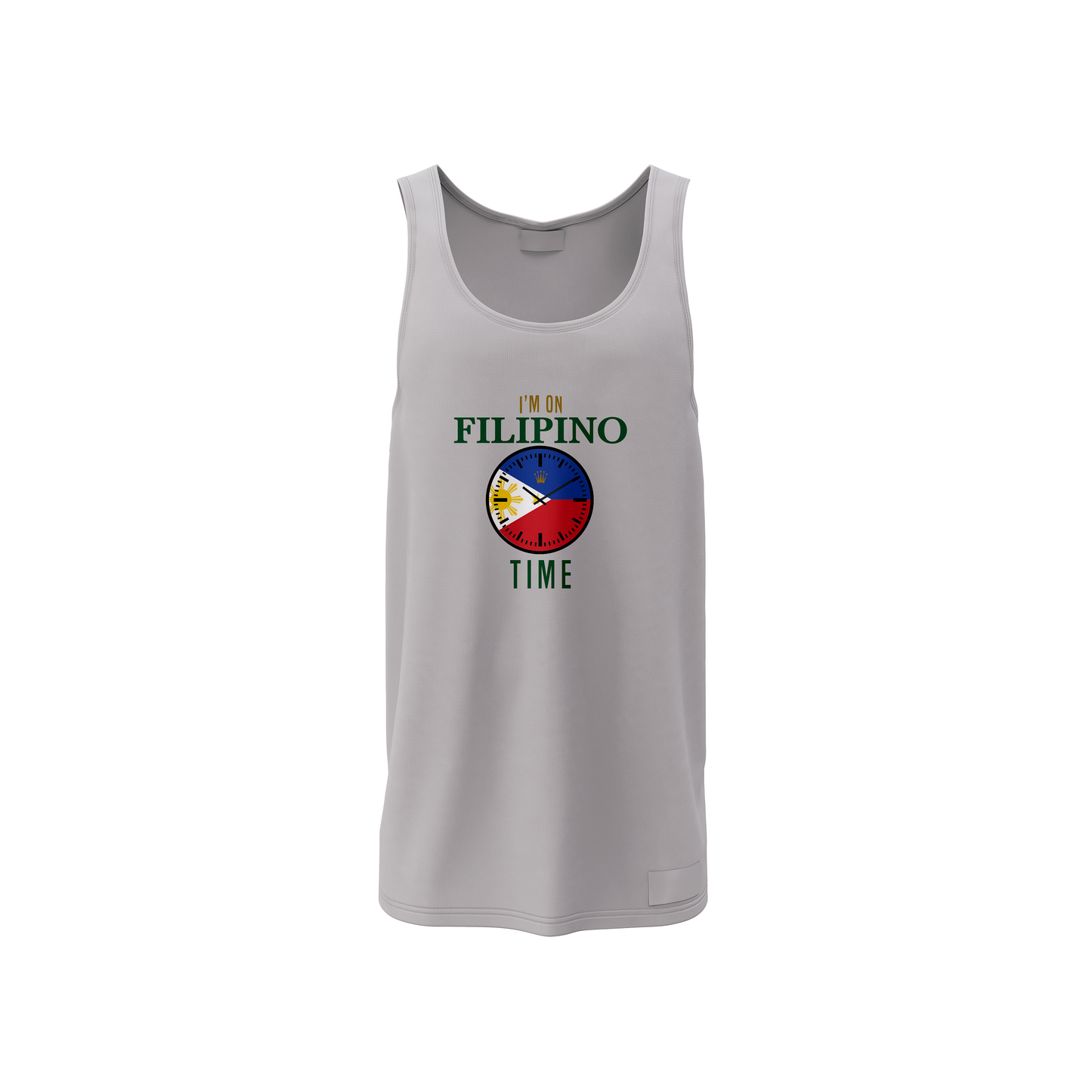 I'M ON FILIPINO TIME TANK TOP