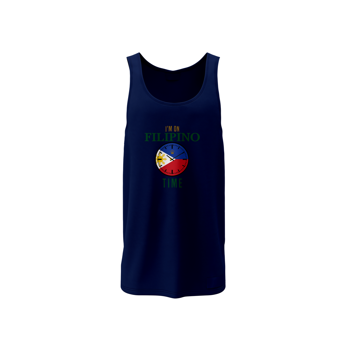 I'M ON FILIPINO TIME TANK TOP