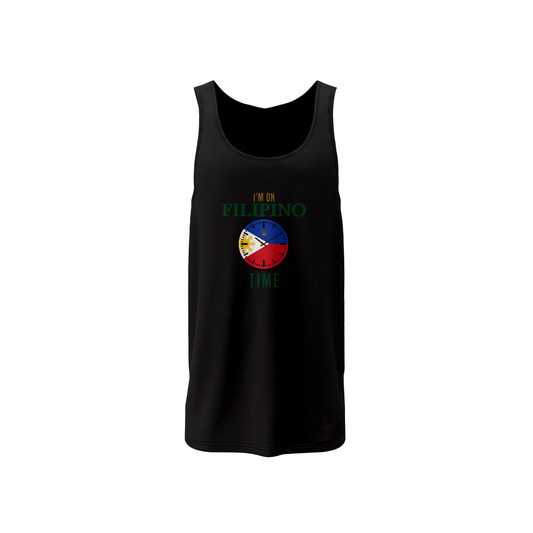 I'M ON FILIPINO TIME TANK TOP