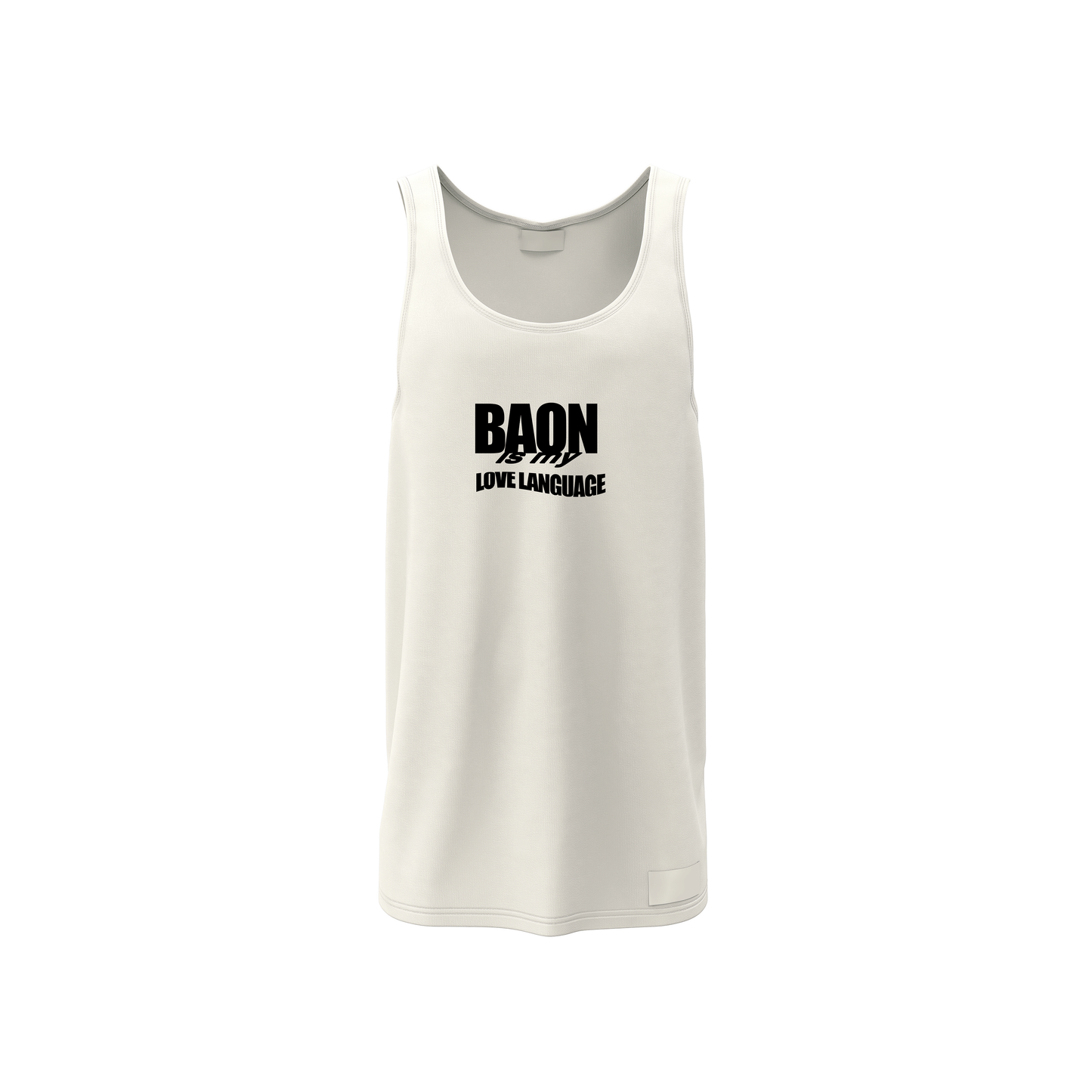 BAON IS MY LOVE LANGUAGE TANK TOP