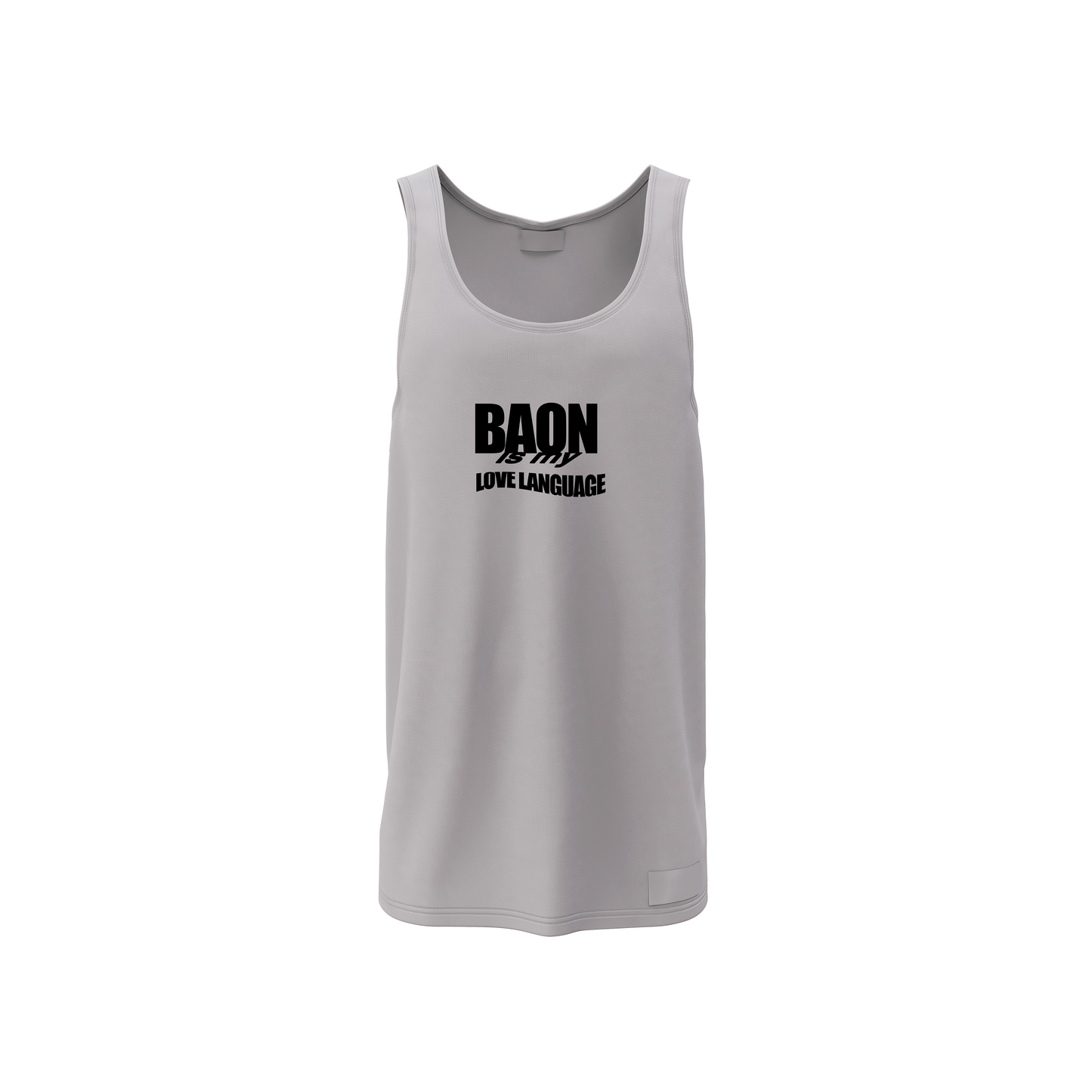 BAON IS MY LOVE LANGUAGE TANK TOP