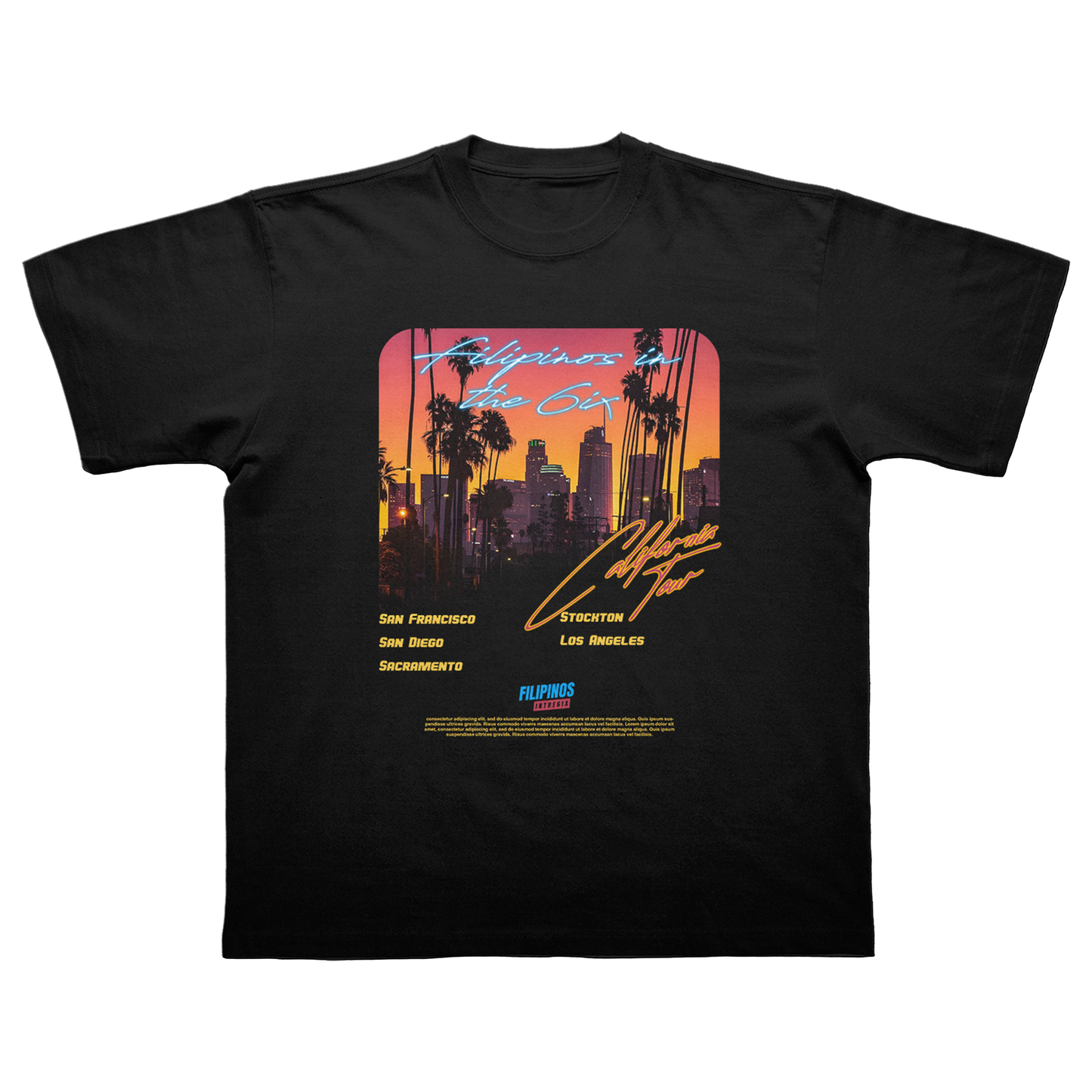 CALIFORNIA TOUR T-SHIRT