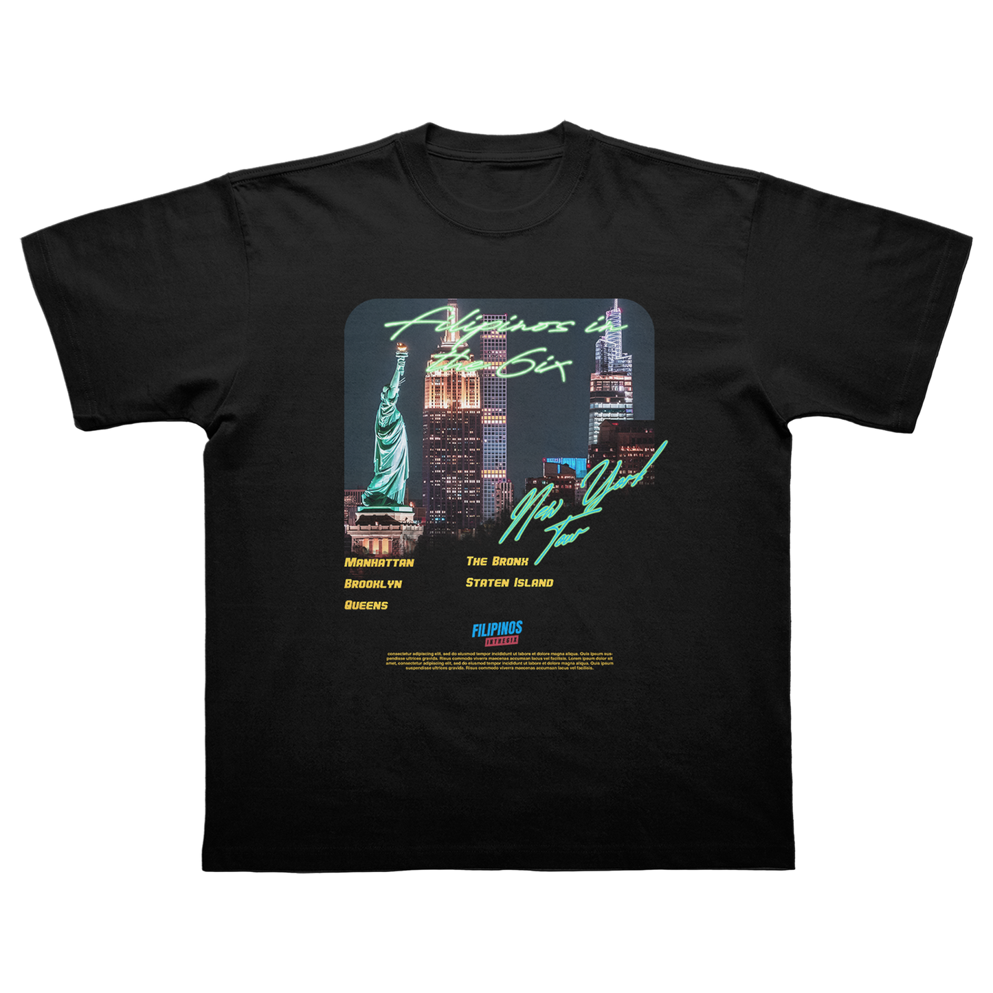 NEW YORK TOUR T-SHIRT