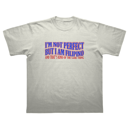 I’M NOT PERFECT BUT I AM FILIPINO T-SHIRT