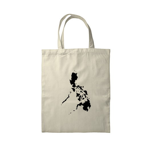 PHILIPPINES MAP OFF-WHITE TOTE BAG