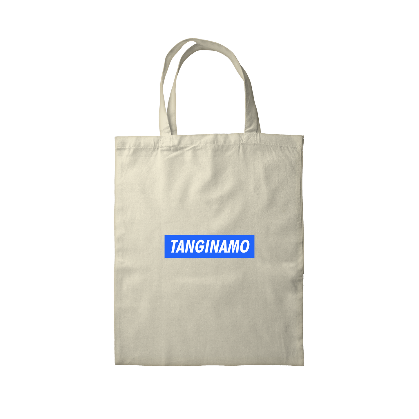 TANGINAMO OFF-WHITE TOTE BAG