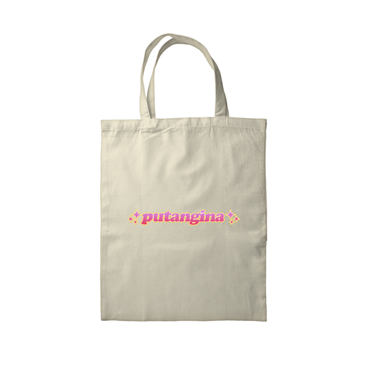 PUTANGINA OFF-WHITE TOTE BAG