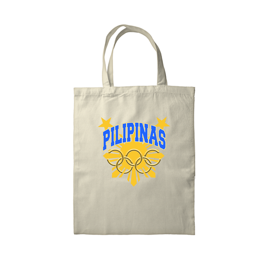 PILIPINAS OFF-WHITE TOTE BAG