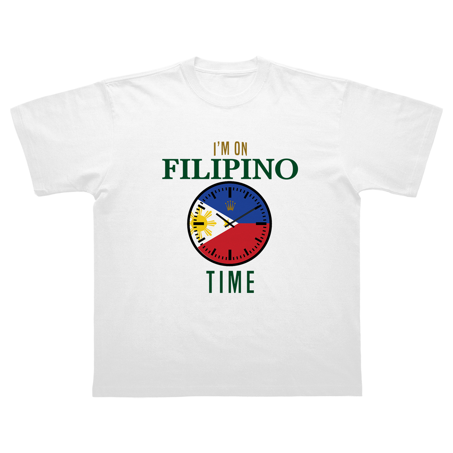 I’M ON FILIPINO TIME T-SHIRT