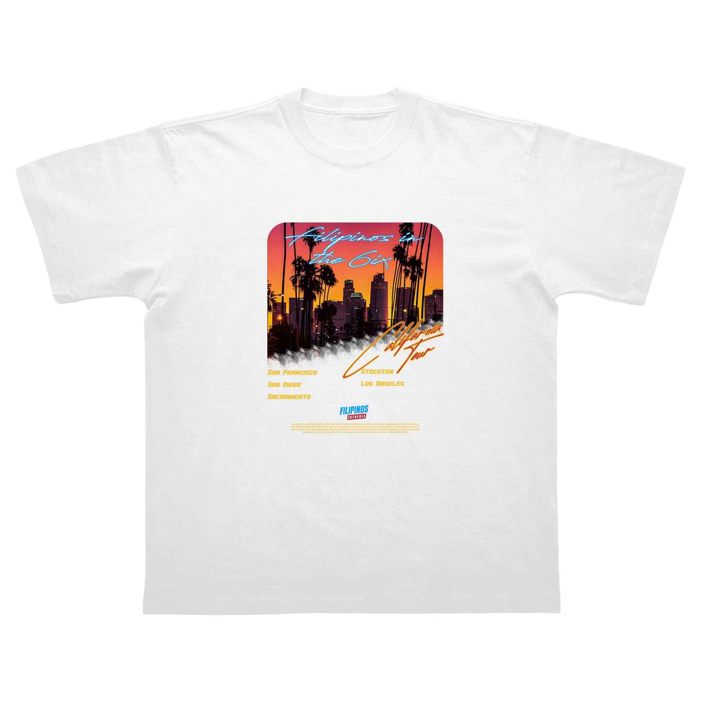 CALIFORNIA TOUR T-SHIRT