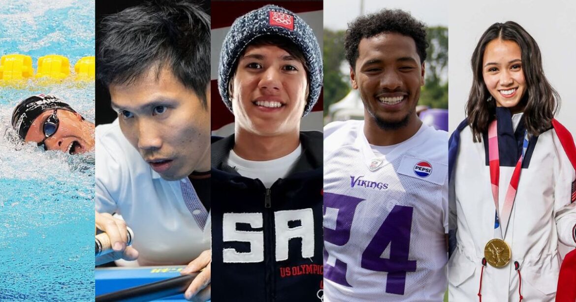 Filipino North American athletes